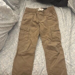 Kids Khaki Cargo Pants